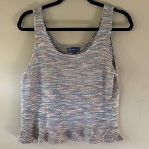 Democracy Multicolor Knit Tank Top